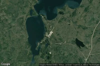 Vue aérienne de Little Bear Lake
