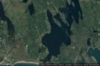 Vue aérienne de Porters Lake South