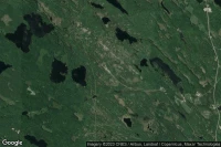 Vue aérienne de Bala (Medora Lake)