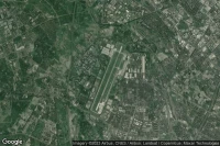 Vue aérienne de Chengdu Huangtianba Air Base