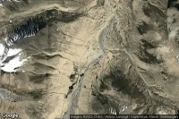 Vue aérienne de PLA Khunjerab Post