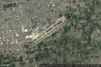 Vue aérienne de Yanliang Air Base
