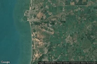 Vue aérienne de Zhanjiang Jiushashi