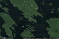 Vue aérienne de Lake Muskoka/Mortimer'S Point