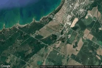 Vue aérienne de Port Elgin