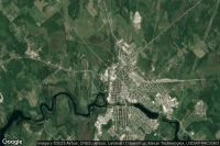 Vue aérienne de Smiths Falls (Community Hospital)