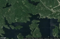 Vue aérienne de Nobel/Sawdust Bay