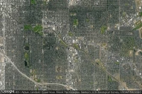 Vue aérienne de Cherry Creek Townhouse