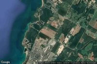 Vue aérienne de Port Elgin (Pryde Field)