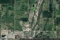 Vue aérienne de Sundre (Hospital & Health Care Centre)