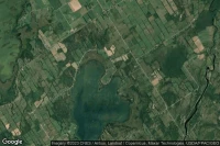 Vue aérienne de Camden East / Varty Lake