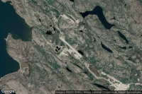 Vue aérienne de Kangiqsualujjuaq (Georges River)
