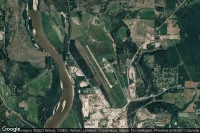 Vue aérienne de Quesnel