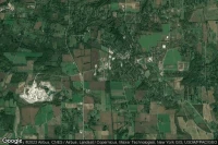 Vue aérienne de Honeoye Falls