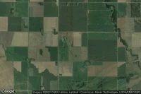 Vue aérienne de Red Lake Falls Municipal