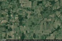 Vue aérienne de Ovid