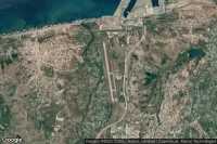 Vue aérienne de Jijel Ferhat Abbas