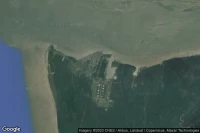 Vue aérienne de Forcados Terminal
