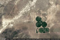 Vue aérienne de Denio Junction