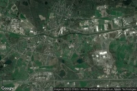 Vue aérienne de Baudour