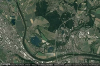 Vue aérienne de Pirna Pratzschwitz