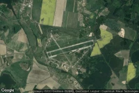 Vue aérienne de Rechlin - Laerz Mueritzflugplatz