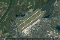 Vue aérienne de Düsseldorf