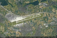Vue aérienne de Stuttgart
