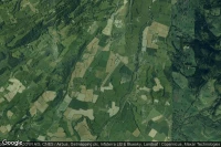 Vue aérienne de Welshpool