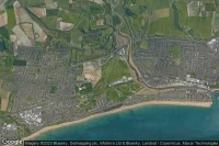 Vue aérienne de Shoreham