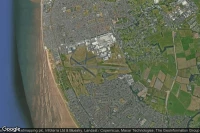 Vue aérienne de Blackpool International