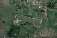 Vue aérienne de Skrydstrup Air Base