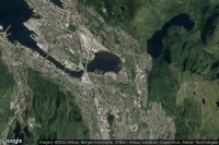 Vue aérienne de Grønneviksøren (Haukeland Sykehus)