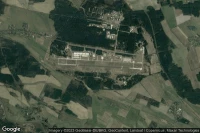 Vue aérienne de Holzdorf Air Base