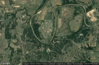 Vue aérienne de Horseshoe Bend