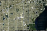 Vue aérienne de Cape Coral Hospital