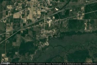 Vue aérienne de Yellow River Airstrip