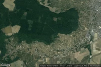 Vue aérienne de Hôtellerie La Briquetterie