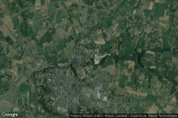 Vue aérienne de Avranches