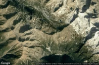 Vue aérienne de Isola 2000