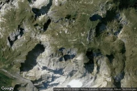 Vue aérienne de Vers Le Col Du Palet