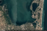 Vue aérienne de La Salanque Latécoère