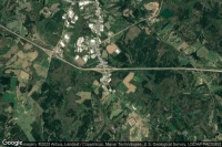 Vue aérienne de Ramada Inn Antebellum