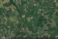 Vue aérienne de Kirkbymoorside