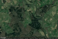 Vue aérienne de Pound Green UL