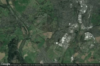 Vue aérienne de Droppingwells Farm Airstrip