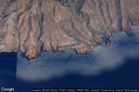 Vue aérienne de La Gomera