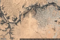 Vue aérienne de Bani Waled