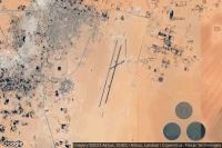 Vue aérienne de Kufra
