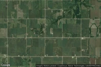 Vue aérienne de Hall Farms